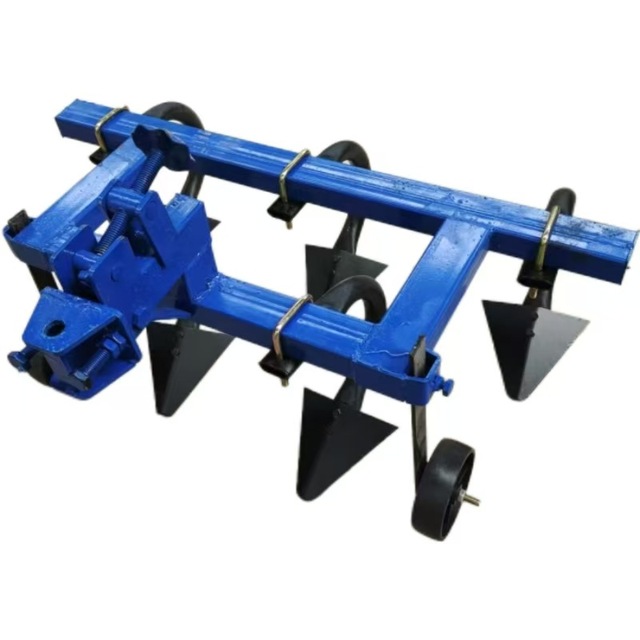 Hand Tiller Agricultural Machinery Weeding Hoe Mini Cultivator Garden Rotavator Farming Equipment for Small Farming on the Field