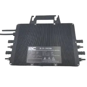 Rockcore Micro onduleur DC à AC sur réseau 1800W 2000W MPPT avec certificats CE Onduleur solaire