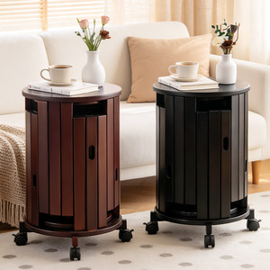 Stools for home use, living room, stackable, sturdy and durable, kitchen round stools, stackable stools, low stools, movable. - Product Image 3