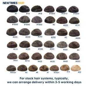 Prótesis Capilar de Piel Ultra Fina de 0.02-0.03 mm para Hombre, Peluquín de Cabello 100% Humano de Reemplazo - Product Image 6