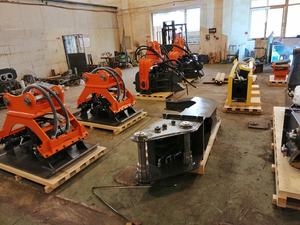 Excavator Hidrolik Vibrating Compactor Plate - Product Image 3