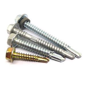 Vente chaude 410 acier inoxydable tête de rondelle hexagonale vis autotaraudeuses vis de toiture autotaraudeuses <span class=keywords><strong>pour</strong></span> métal - Product Image 3