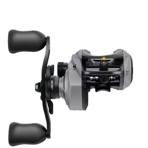 Carrete de Pesca Abu Garcia BLACKMAX <span class=keywords><strong>SX</strong></span>, 4+1BB, Relación de Engranajes 6.8:1, Freno de 7 kg, 202 g, para Agua Dulce y Salada, Pesca de Lubina, Lucioperca y Lucio, OEM - Product Image 1