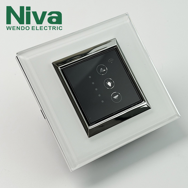 Niva Smart Touch Light Switch Wifi App Control Tempered Glass Panel Custom Multi Modular Electric Wall Switches