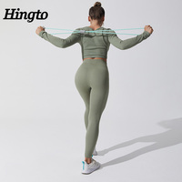 Leggings de yoga respirants taille haute pour femmes grandes tailles, ensemble de fitness 2 pièces