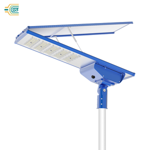 Hk Mistai 4G adaptateur pliant en aluminium moulé sous pression 6000Lm 7000Lm Ip67 lampadaire debout solaire 6000K éclairage public a mené l'autoroute - Product Image 1