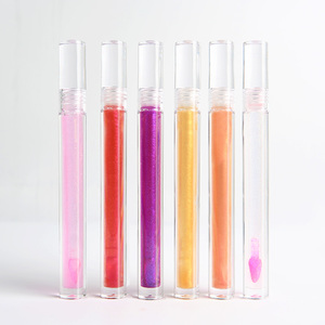 Gloss à lèvres liquide transparent hydratant à vente chaude, changeant de couleur, rose transparent, brillant, huile à lèvres liquide - Product Image 3