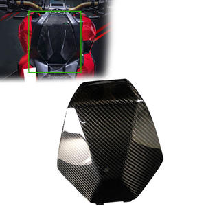 Pour <span class=keywords><strong>Honda</strong></span> XADV750 – Cache de boîte à outils en fibre de carbone préimprégnée, cache extérieur de filtre à air, patch de modification pour <span class=keywords><strong>moto</strong></span> - Product Image 2