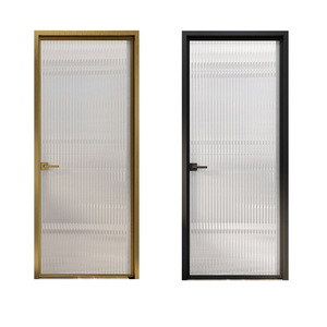 <span class=keywords><strong>Porte</strong></span> battante ultra-étroite pour salle de bain, <span class=keywords><strong>porte</strong></span> en verre trempé Changhong, <span class=keywords><strong>porte</strong></span> intérieure de cuisine en acier inoxydable, <span class=keywords><strong>sur</strong></span> <span class=keywords><strong>mesure</strong></span> - Product Image 1