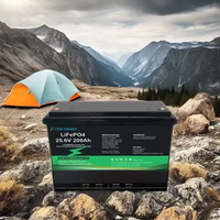 Batterie de pêche 12V 50Ah 100Ah 200Ah 400Ah Bluetooth IP68 étanche à décharge profonde rechargeable solaire