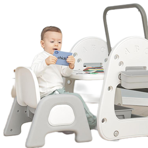 Vente en gros, tableau blanc multifonction réglable pour bébé, jouets de dessin, tableau de <span class=keywords><strong>peinture</strong></span>, ensemble de Table et de chaise - Product Image 3