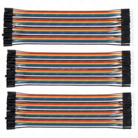 Cable DuPont de 30 cm, 40 pines, F a F, de la marca HKST, cable de conexión hembra a hembra de 40 pines para protoboard, compatible con RoHS