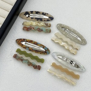 Accessoires pour <span class=keywords><strong>cheveux</strong></span> personnalisés haut de gamme Barrettes pour <span class=keywords><strong>cheveux</strong></span> à un brin pour femmes Barrettes BB stylées pour la coiffure quotidienne - Product Image 3