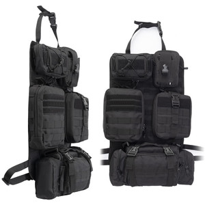 Chiến Thuật Xe Ghế Trở Lại Tổ Chức 5 Có Thể Tháo Rời Molle Pouch Nâng Cấp Phổ Xe Molle Bảng Điều Chỉnh Tổ Chức Cho An Ninh Săn Bắn - Product Image 2