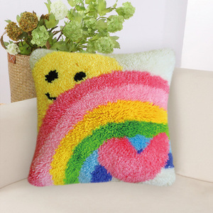 Kits de Fabricación de Alfombras de Ganchillo con Diseño de Luna y Estrellas, Impresos en Lienzo, Modernos, para Manualidades de Adultos - Product Image 3