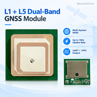 Module récepteur GNSS double bande L1 L5 UART 1PPS 10Hz avec antenne céramique empilée pour dispositifs de navigation IoT embarqués