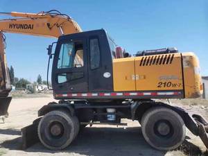 Excavadora Usada HYUNDAI 210W-9 de Corea del Sur, Excavadora de Ruedas 210W-7 Hyundai de 21t con Calidad Duradera a Bajos Precios - Product Image 6