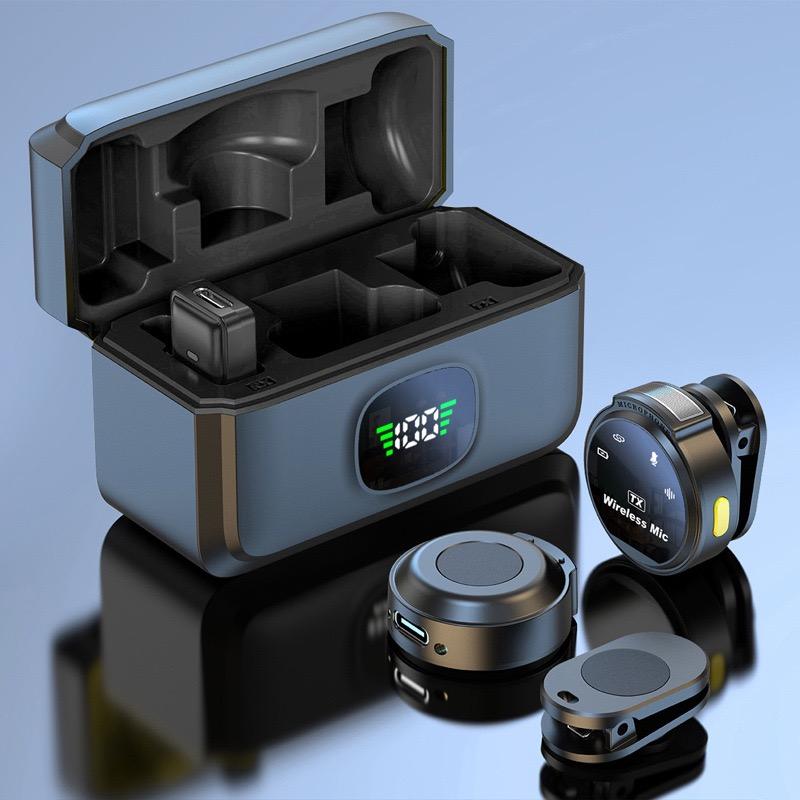 สำหรับประเภท C ที่มีไมโครโฟนสองตัวสีดำ