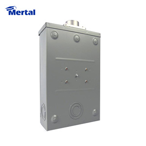 Prise de compteur monophasé / Socle de compteur ISO 9001 Factory Watt 125 ampères - Product Image 3