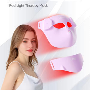Masque de beauté 4D à lumière rouge, appareil de rajeunissement cutané sans fil à télécommande pour la maison, masque LED Photon en silicone, transfrontalier - Product Image 3