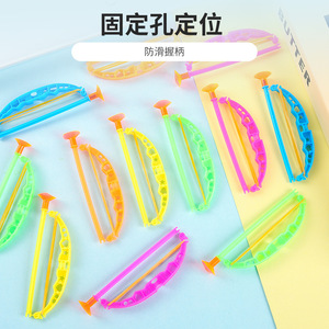 Mini arco y flecha de juguete de plástico para niños, juego educativo con ventosa suave para practicar tiro al blanco, divertido. - Product Image 3