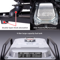 Générateur onduleur portable à essence 225cc 230V avec affichage numérique intelligent, machine à souder double usage
