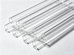 Tube en verre de quartz poli transparent de 19-25 mm pour lampe UV et système de purification d'eau commercial - Product Image 1