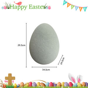 Aangepaste Grote 35Cm Easter Egg Decoraties Gigantische Grote Vakantie Benodigdheden Voor De Jacht Op Paaseieren - Product Image 3