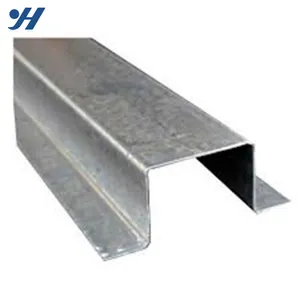 Stainless Steel Hat Channel Steel Roof Batten Hat Channel Standard Metal Hat Channel Sizes