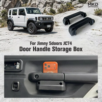 Boîte de rangement pour poignée de porte MKD Offroad pour Suzuki Jimny JC74 2023-2026, plateau organisateur intérieur