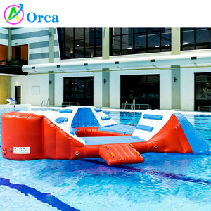 Nuevos Juegos Acuáticos Inflables Personalizados de Fábrica para Piscina, Lago o Mar, Torre de Agua Inflable para Escalar, Juegos Acuáticos Flotantes para Niños - Product Image 6