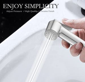 Plástico cromado Bidé Spray Gun/Bidé Pulverizador-Fácil Instalar Handheld Shattaf Jet para Higiene Sanita, Universal Mount (Hot-Sale) - Product Image 4