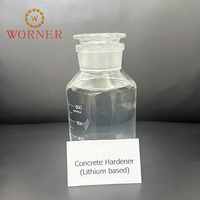 Durcisseur de béton à base de lithium, additif silicate liquide, agent pénétrant pour surfaces de construction