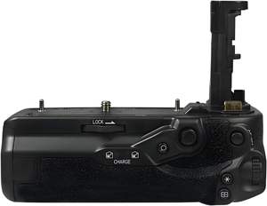 Poignée de batterie portable BG-R20 pour appareils photo EOS R5 Mark II/R6 Mark II/R6 Mark III, peut contenir 2 batteries lithium-ion rechargeables LP-E6P - Product Image 2