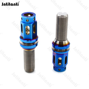Hiệu suất cao Trọng lượng nhẹ rỗng mở rộng Hex đầu nổi hình nón ghế gr.5 bu lông bánh xe Titan m14x1.25x28mm - Product Image 6