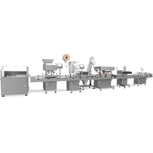 Jianfeng chai nhỏ đóng nắp và ghi nhãn Máy chai đếm và máy đóng gói - Product Image 1