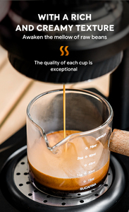 <span class=keywords><strong>Machine</strong></span> à expresso manuelle au design rétro, extraction haute pression, teneur élevée en huile, <span class=keywords><strong>machine</strong></span> à café intégrée à levier manuel - Product Image 5