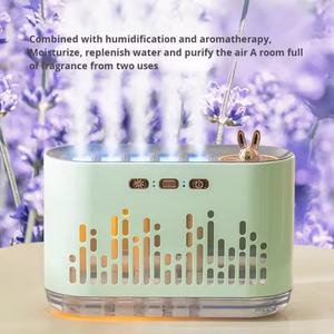 Nuevo Humidificador Dinámico 2025 con Pulverizador de Aceites Esenciales, Máquina de Aromaterapia Silenciosa para el Hogar, con Efecto de Llama - Product Image 5