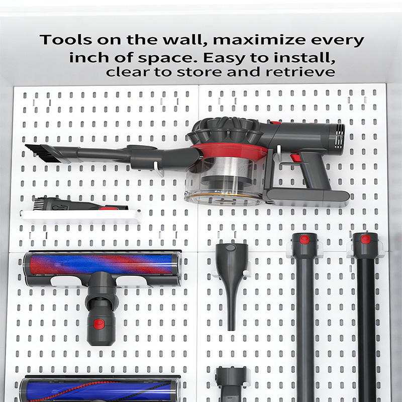 Multi Functional Wall Mounted Pegboard Storage Organizer for Vacuum ...