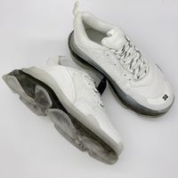Chaussures de sport de luxe de haute qualité pour hommes et femmes, style créateur, à semelle épaisse, pour la course et la marche en extérieur