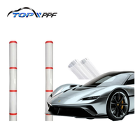 Film de protection de peinture automobile TPU PPF transparent 7,5 mil 8,5 mil 1,52*15M réparation thermique anti-jaunissement garantie 6 ans échantillons gratuits
