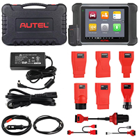 Scanner automobile MS906S, batterie 10 000 mAh, caméra arrière 8MP, comprend un kit complet de connecteurs OBD.