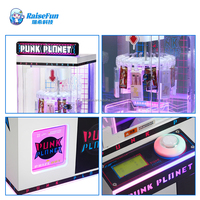 Machine de jeu d'arcade RaiseFun avec système de paiement par lecteur de carte, conçue pour les centres commerciaux et les opérations commerciales FEC