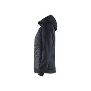 BLAKLADER - 346425268699XXXL Pull hybride pour femme Marine foncé/Noir-EAN 7330509727010 WORK HOODIES - Product Image 5