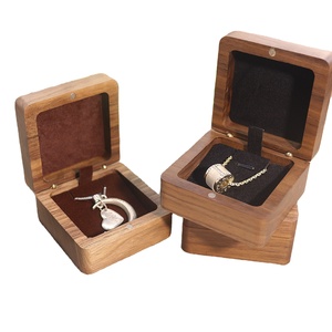 Black Walnut <b>Jewelry</b> Box Magnetic Switch Design <b>Jewelry</b> Box Pendant <b>jewelry</b> <b>Storage</b> Box - Product Image 1