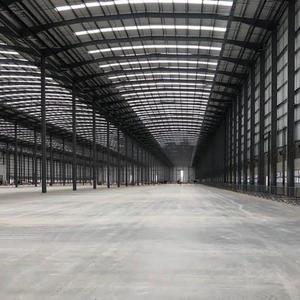 China hergestellt neu gestaltete vorgefertigte Metall gebäude Stahl konstruktion Lager schnelle Aluminium Werkstatt Schneiden Biegen - Product Image 5