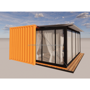Maisonnette pliable extensible de luxe personnalisée de la marque <span class=keywords><strong>PINGUI</strong></span>, design moderne, construction en acier, garantie 1 an - Product Image 3