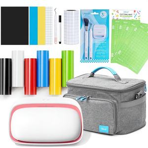 Máquina Cortadora de Vinilo Likcut Creator Bundle con <span class=keywords><strong>Estuche</strong></span> de Transporte y Accesorios, Set para Crear Pegatinas Fácil de Usar - Product Image 1