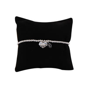 Braccialetto con ciondolo a cuore di nuova concezione Sunshine con perline da 3 mm per la <span class=keywords><strong>Festa</strong></span> <span class=keywords><strong>della</strong></span> <span class=keywords><strong>Mamma</strong></span> - Product Image 2