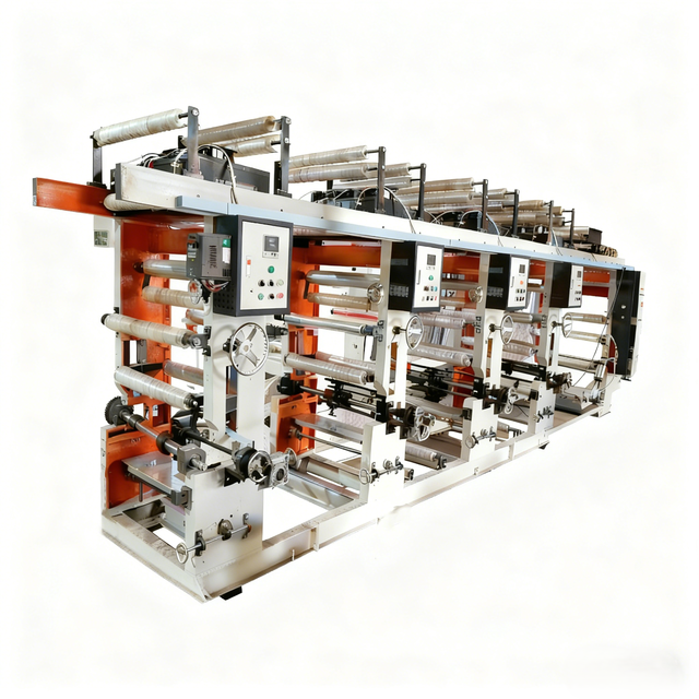 2-Color Flexographic Printers State-of-the-Art Flexo Printing Press